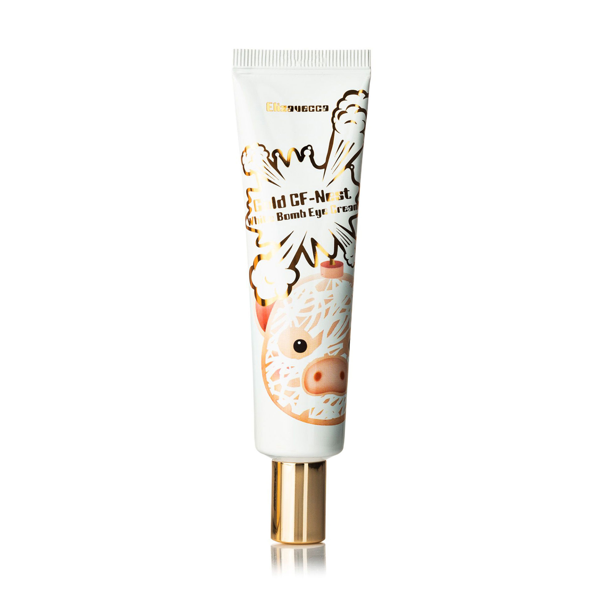 Крем для шкіри навколо очей Elizavecca Gold CF-Nest White Bomb Eye Cream з екстрактом ластівчиного гнізда, 30 мл
